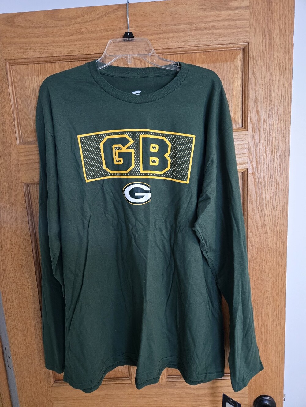 NWT Fanatics Green Bay Packers Men’s Long Sleeve T-Shirt NFL Licensed
